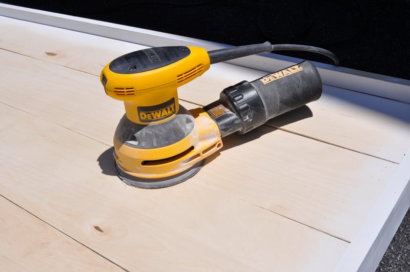 How to build a large DIY shiplap backdrop for photos and parties | Tutorial on Remodelaholic.com