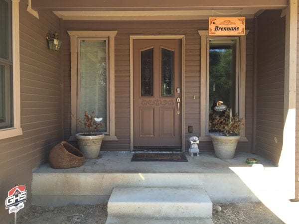 before the corner bench