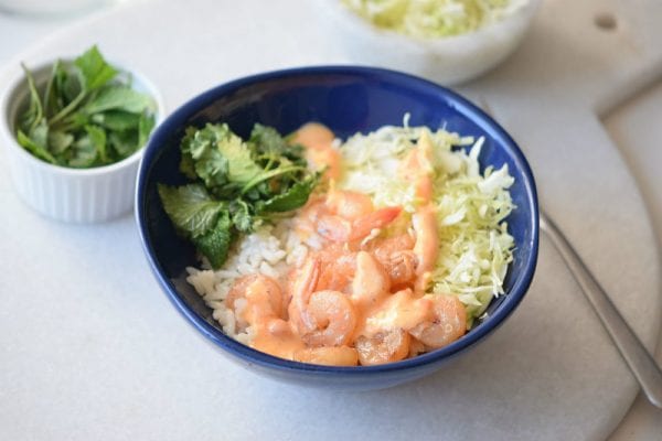 Spicy Shrimp Bowl