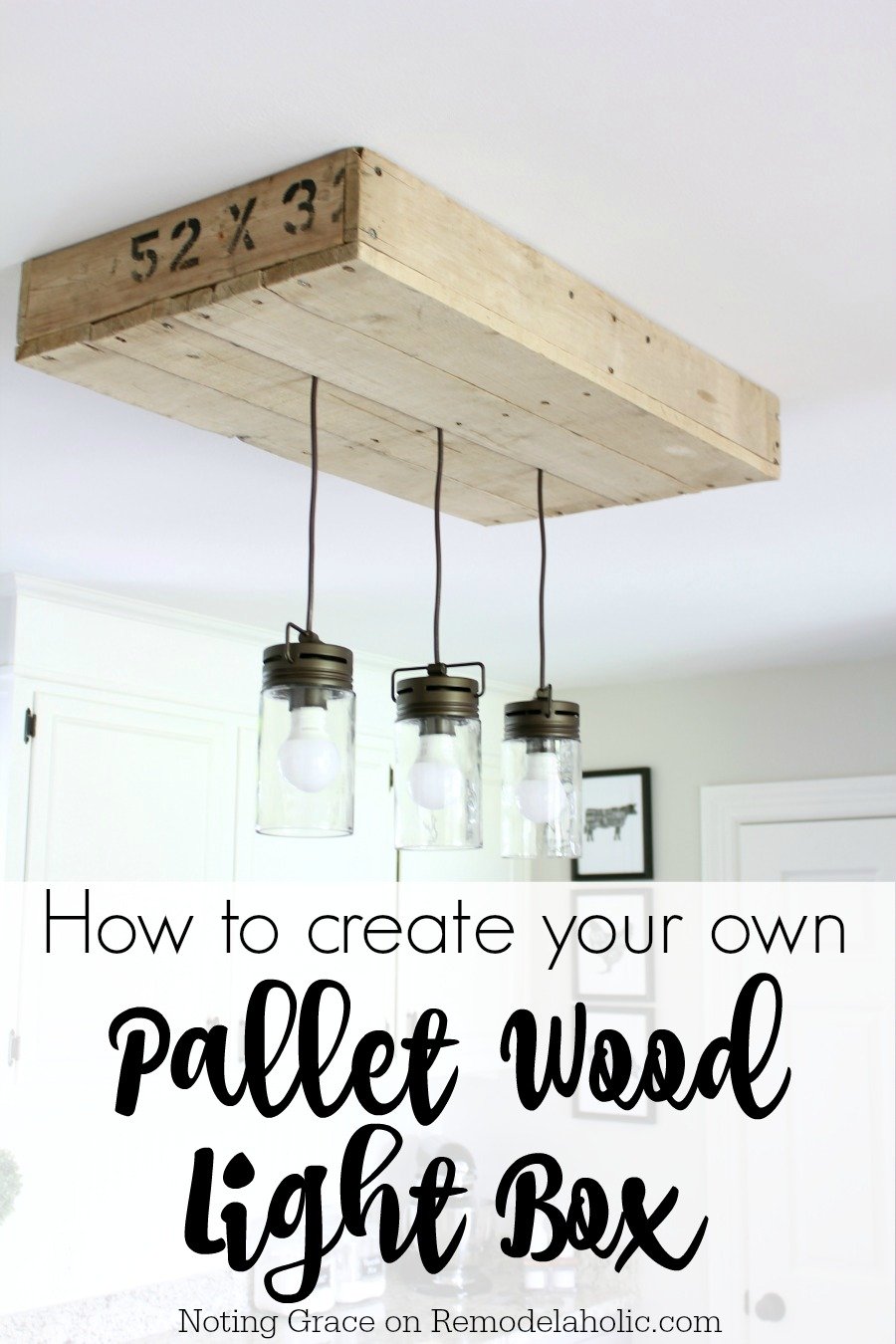 How to Make a Pallet Wood Light Box Remodelaholic