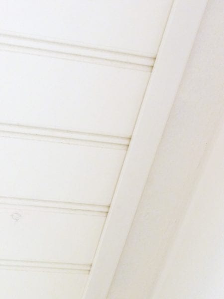 DIY Beadboard Ceiling To Replace a Basement Drop Ceiling | Remodelaholic