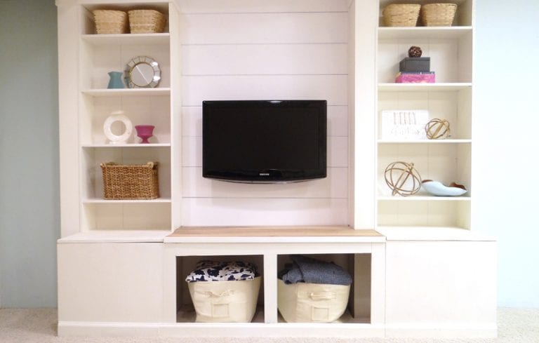DIY Beadboard Ceiling To Replace a Basement Drop Ceiling | Remodelaholic