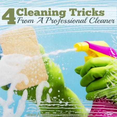 4 Cleaning Tricks