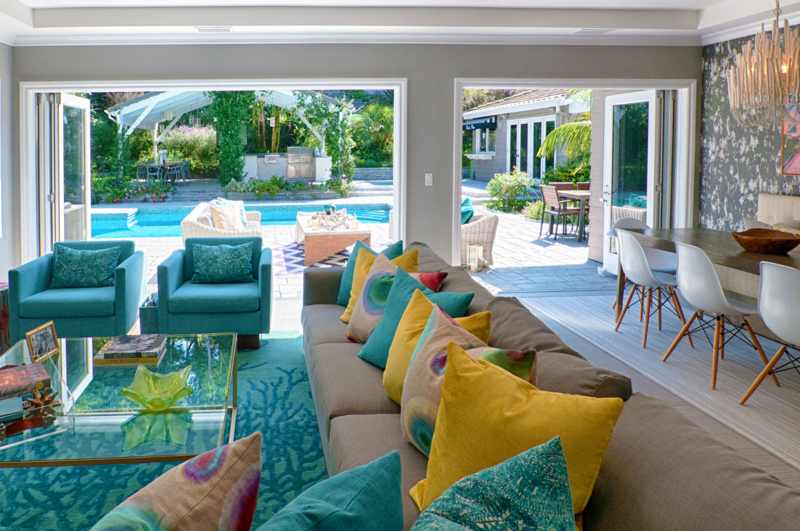Inspiration File: Chic & Colorful Family Home | Remodelaholic