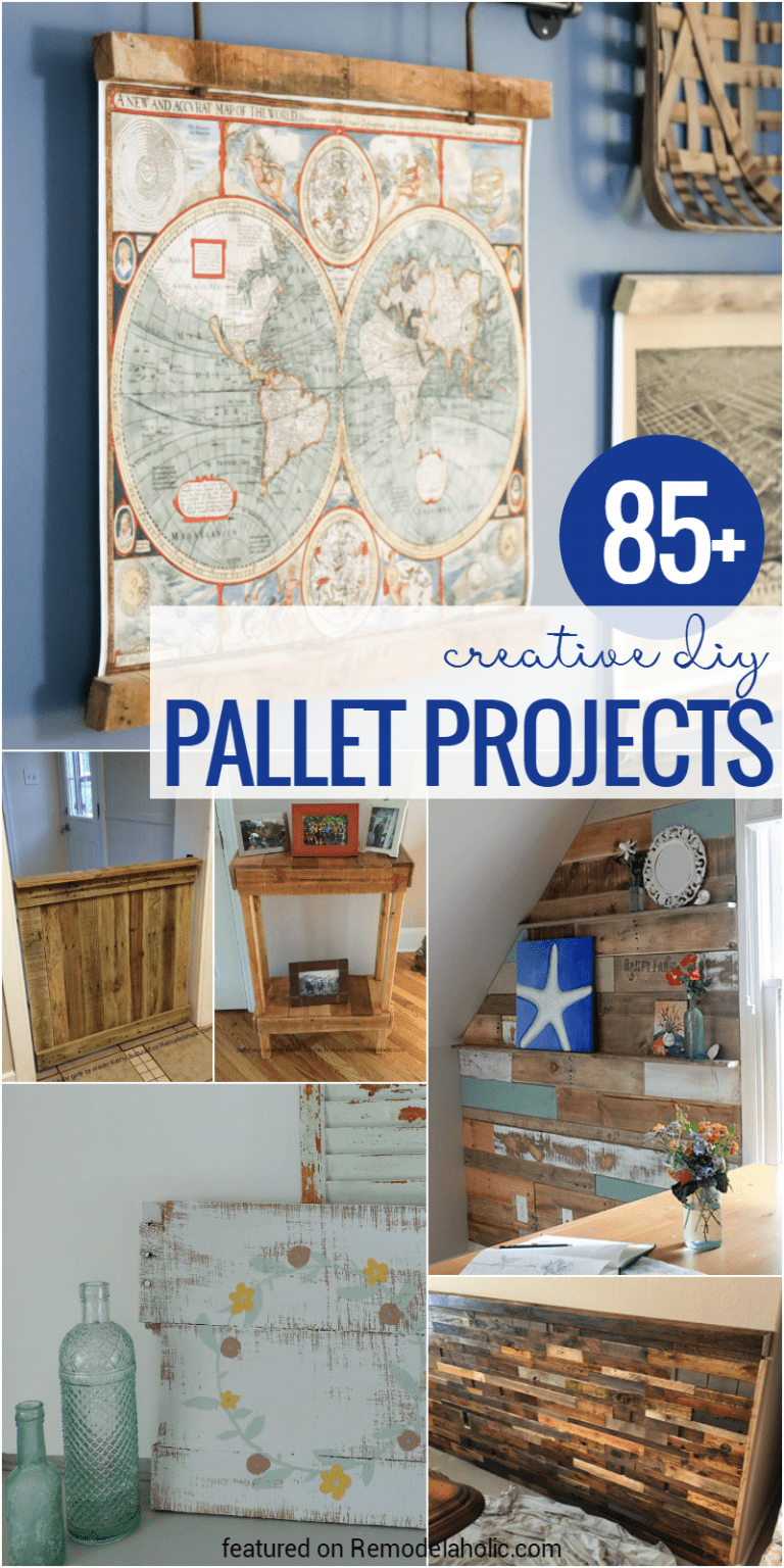 Remodelaholic | 85+ Creative DIY Pallet Projects