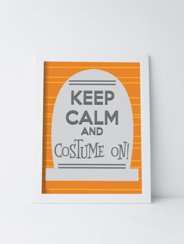 Halloween Keep Calm Printable See Vanessa Craft
