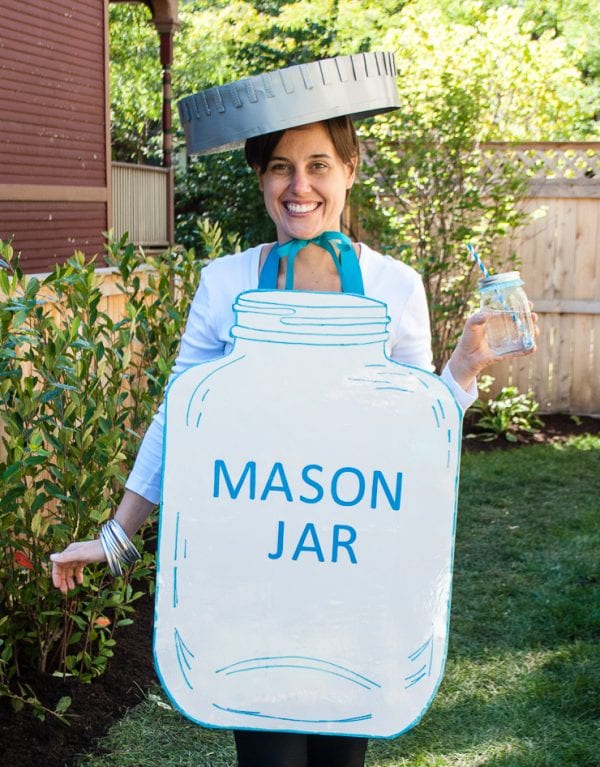 Mason Jar Easy Halloween Costume