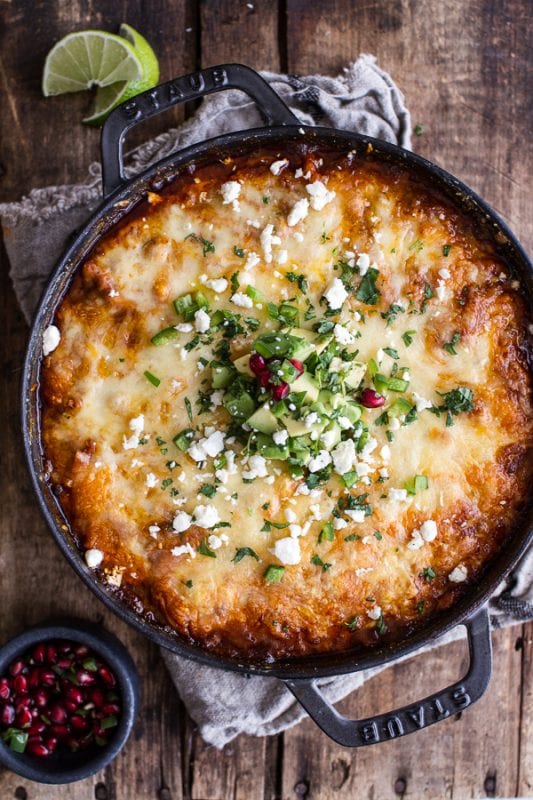 One Pot Cheesy Turkey Tamale Pie Half Baked Harvest