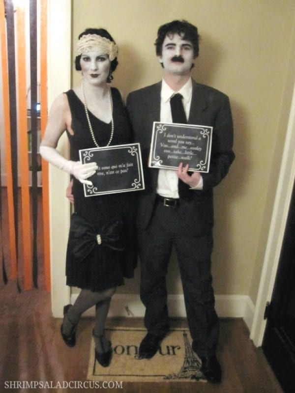 Silent Film Star Halloween Costume