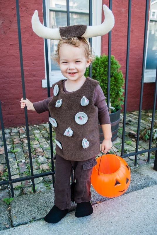 Easy Diy Halloween Costume For Toddlers Bull In A China Sho