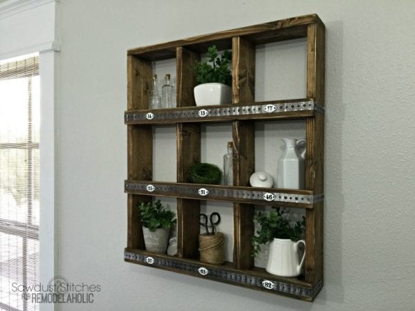Rustic Cubby Wall Shelf 768x576