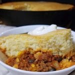 one skillet chili and cornbread 4