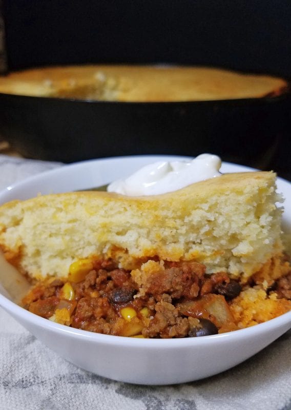 one skillet chili and cornbread 4