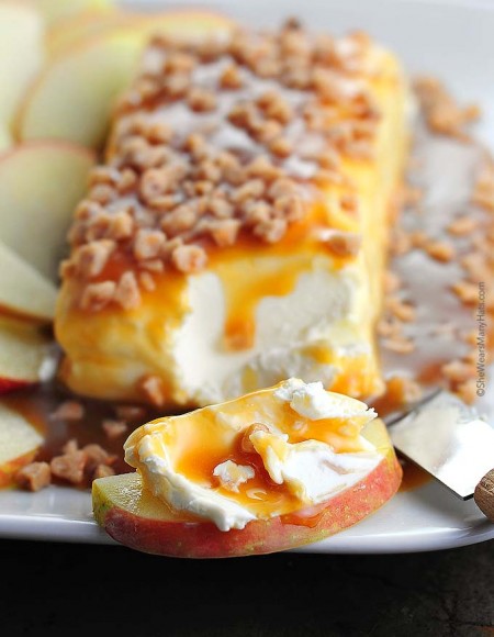 Caramel Apple Cream Cheese Spread 450x580