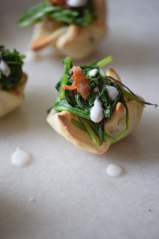 Cream Cheese Spinach Puff