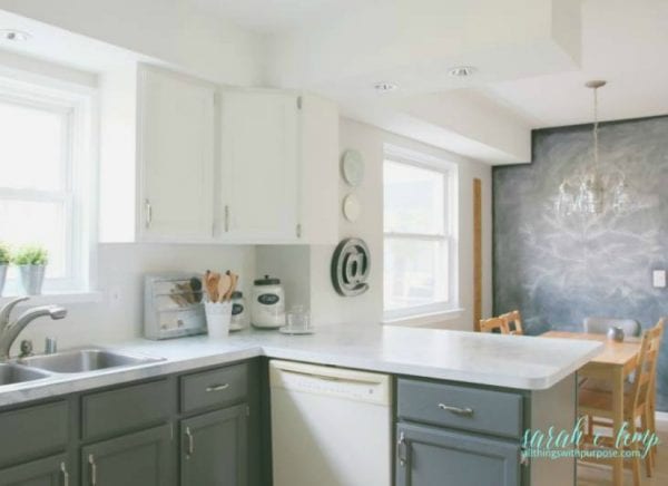 Feat ALL THINGS WITH PURPOSE OAK KITCHEN AFTER