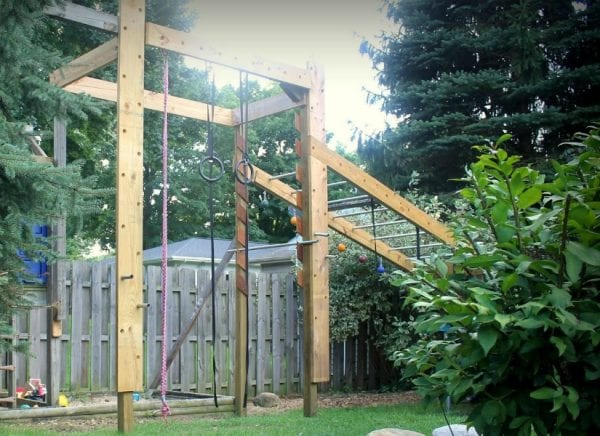 Feat DIY American Ninja Warrior Course For Your Backyard By Girl Meets Carpenter Featured On @Remodelaholic