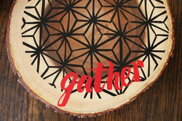 Vinyl On Trivet Gather09