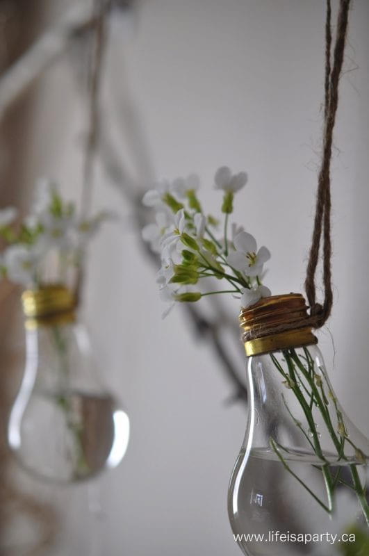 DIY Flower Vases Life Is A Party