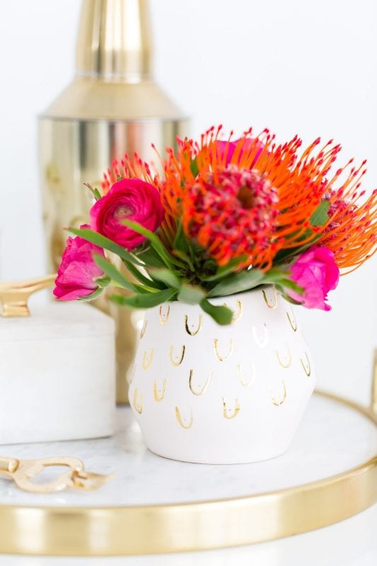 DIY Flower Vases Sugar & Cloth