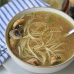 Mushroom Noodle Soup