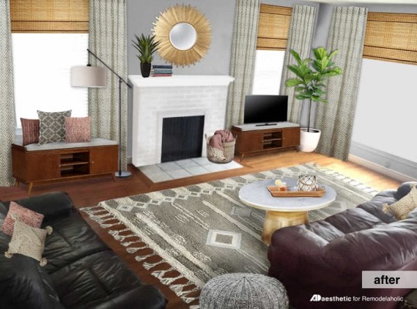 Burgundy Couches