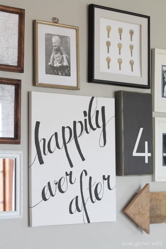 DIY Canvas Art Projects Love Grows Wild