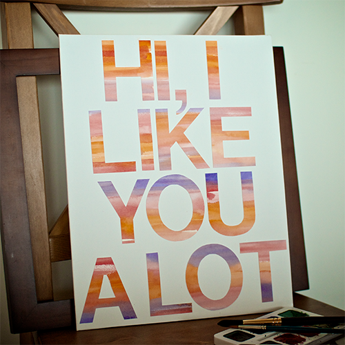 DIY Canvas Art Projects MrHandsomeface
