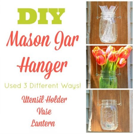 DIY Mason Jar Hanger