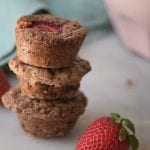 Strawberry Brownie Bites