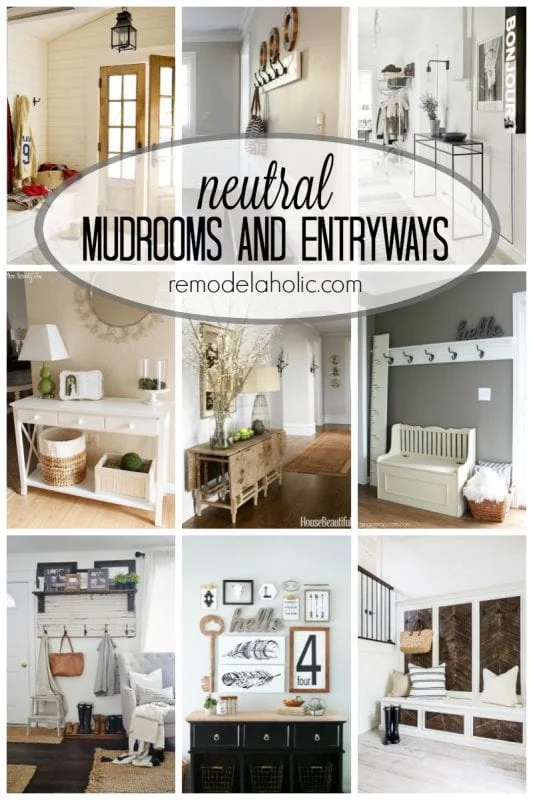 Neutral Mudrooms And Entryways Via Remodelaholic (1)