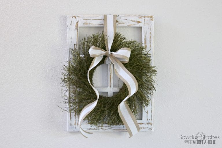 Remodelaholic How To Build A Decorative Window Frame From Just ONE Board