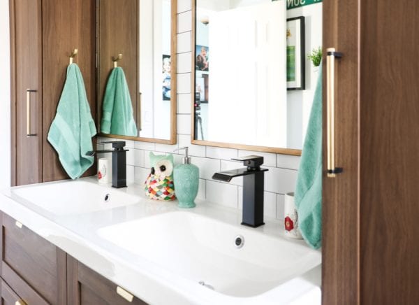 Faux Gold Mirrors Featured