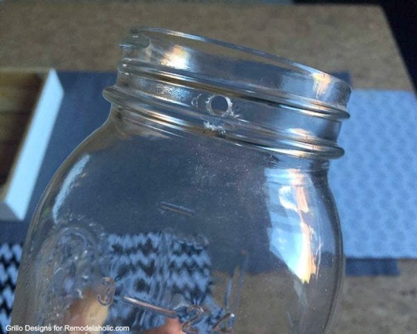 Glass Ball Mason Jar Candle Lights Grillo Designs