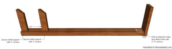 Building extra storage for your coats is easy with this free plan for a DIY hall tree coat rack. 
