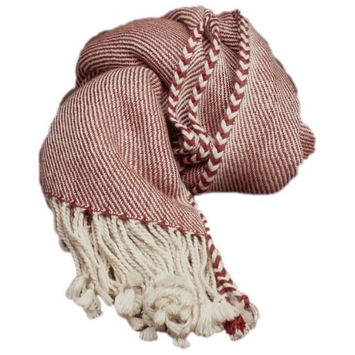 Neutral Living Room Scandinavian Throw