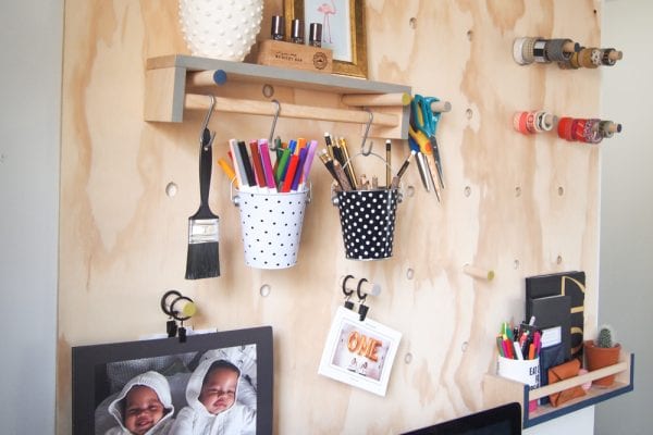 Giant Plywood Pegboard 12