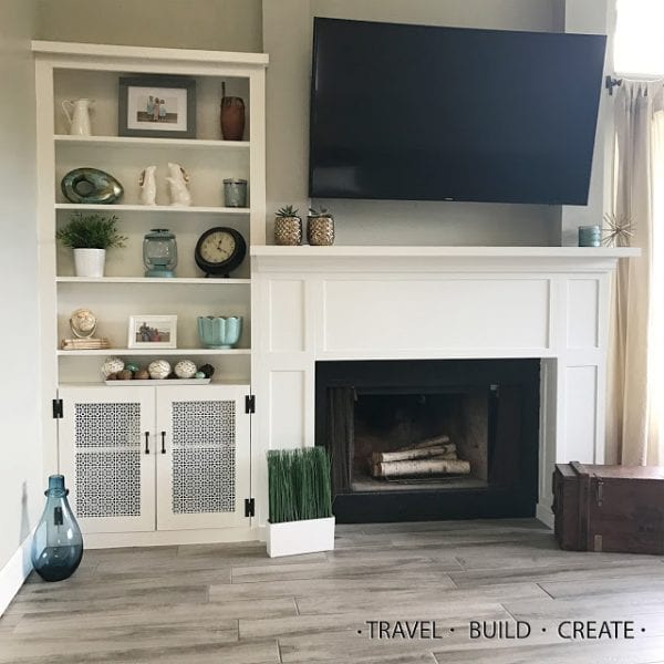 How To Build Fireplace Mantel Diy Built Ins