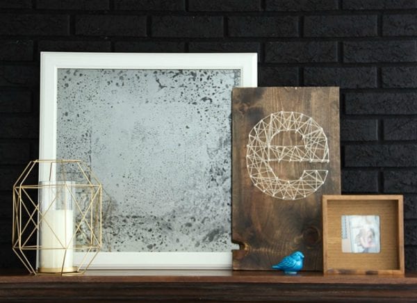 Diy Antique Mirror