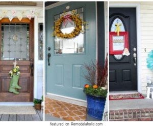 Front Porch Decorating Ideas Featured On Remodelaholic