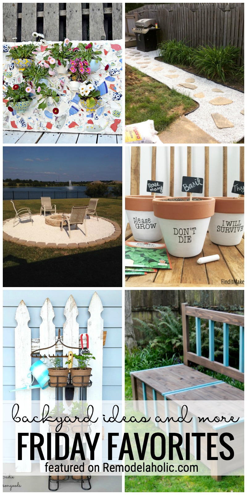 Friday Favorites: Backyard Ideas and More | Remodelaholic