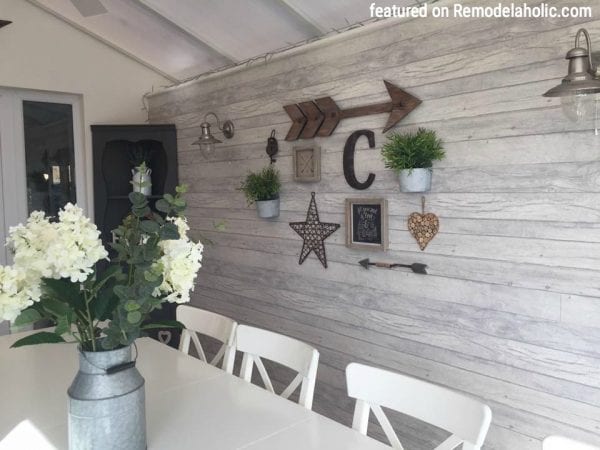 Spring Dining Area