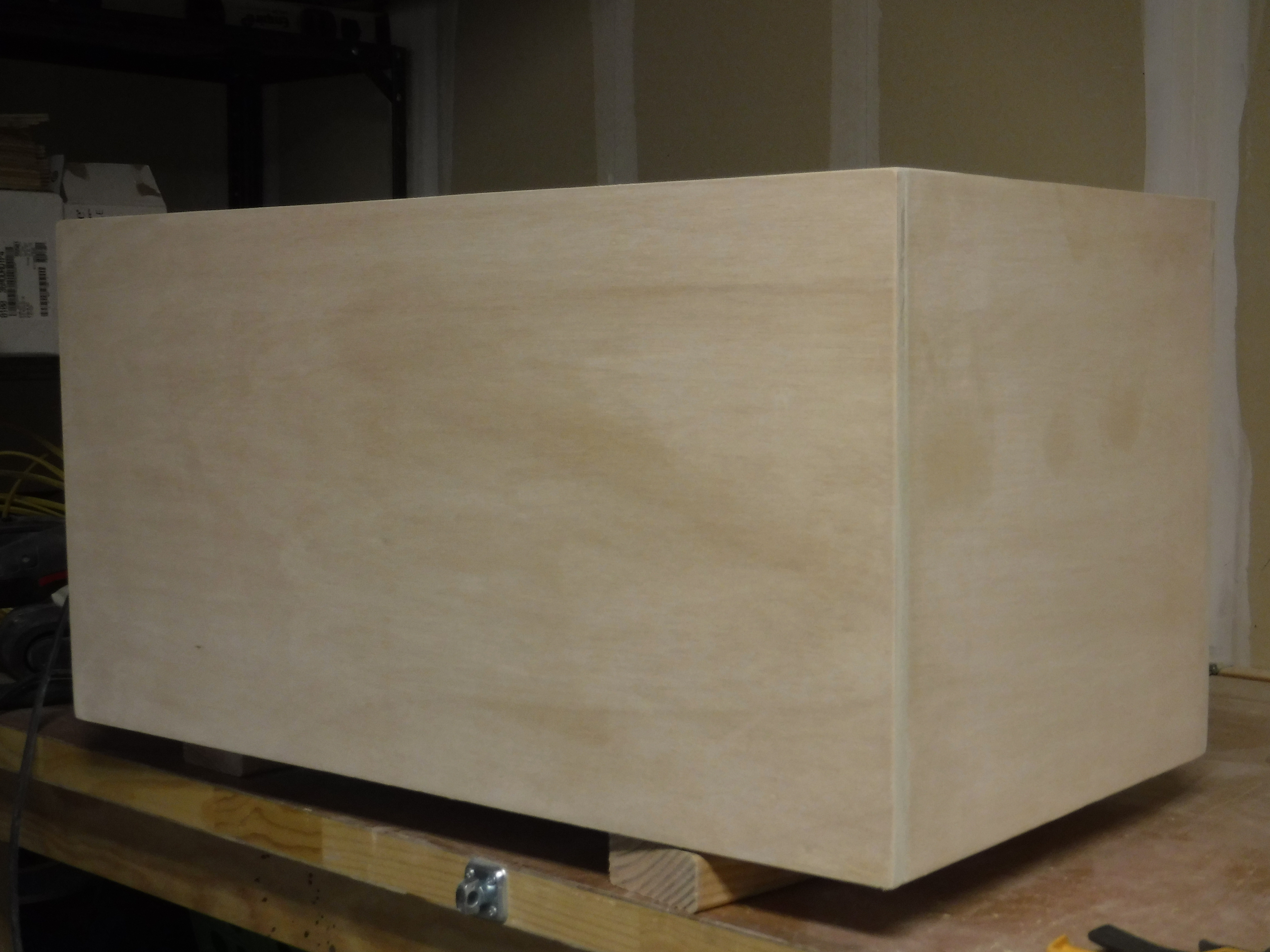 How to Build a Plywood Toy Storage Box with Wheels | Remodelaholic
