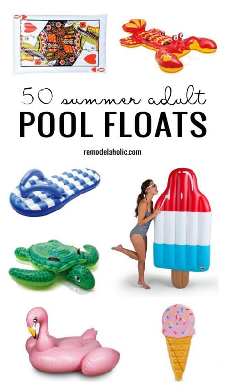 50 Awesome Floaties for the Pool | Remodelaholic