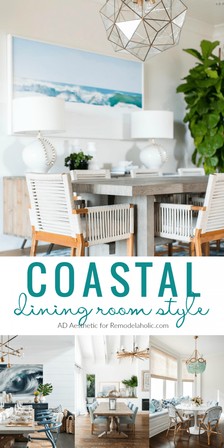 Decorating a Coastal Dining Room: Inspiration and Tips | Remodelaholic