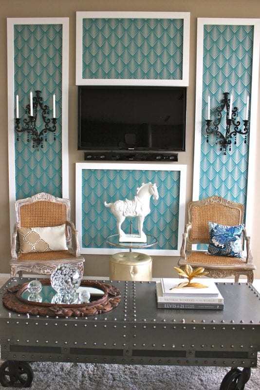Framed Wallapper Panels