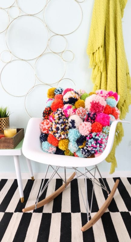 Pom Pom Pillow 16