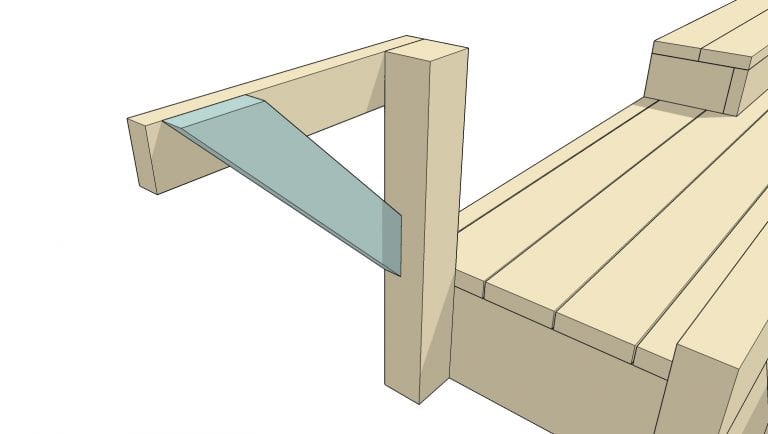 How to Build Space-Saving Deck Benches for a Small Deck | Remodelaholic