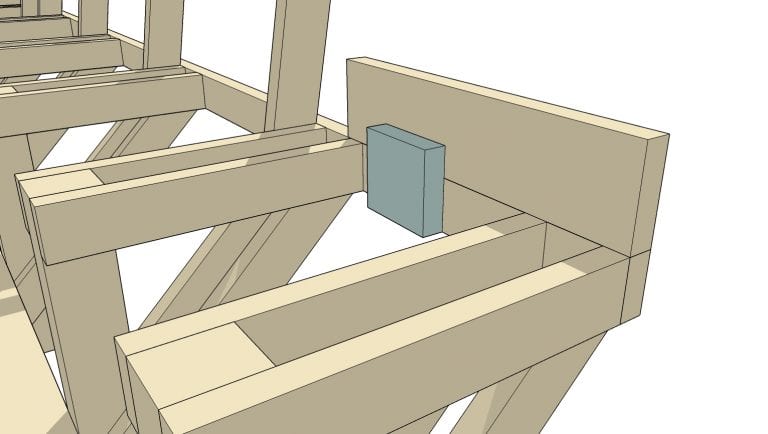 How to Build Space-Saving Deck Benches for a Small Deck | Remodelaholic