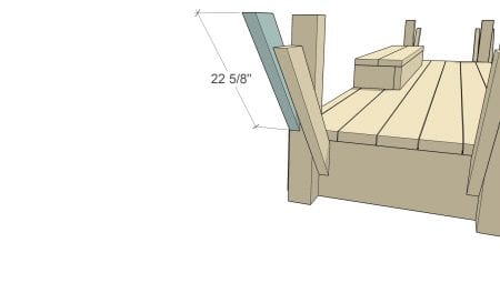 How to Build Space-Saving Deck Benches for a Small Deck | Remodelaholic